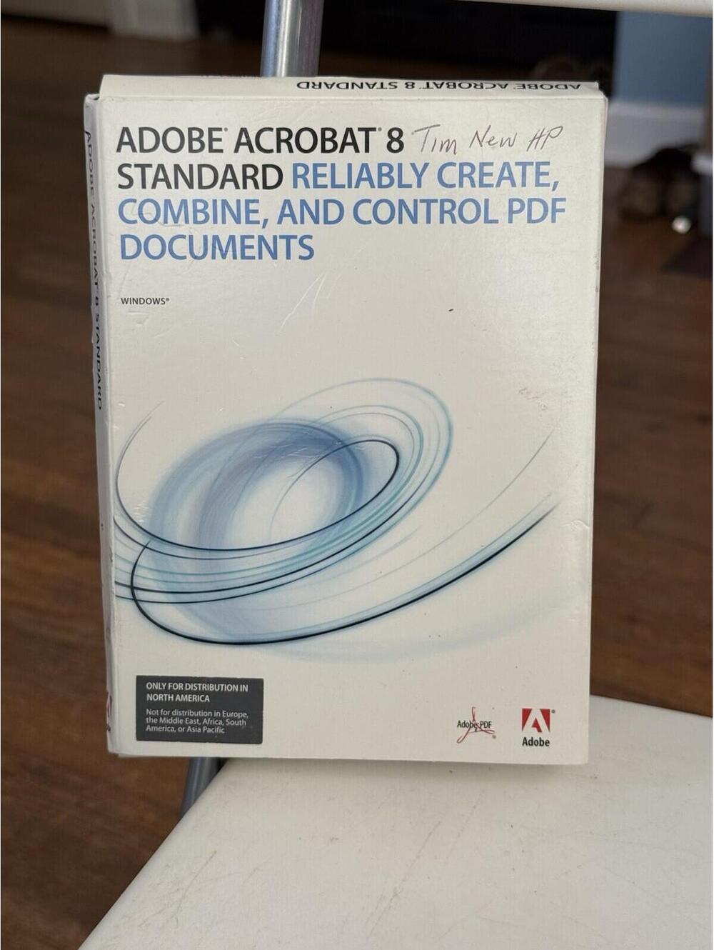 Adobe Acrobat 8 Standard For Windows , New Sealed